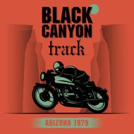 Motorcycle adventure poster N2