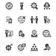 Global Business Icon set N7