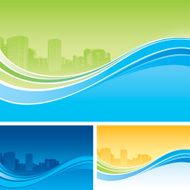 City flow backgrounds N2