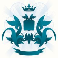 Floral coat of arms