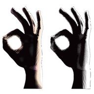 Fingers Making OK Gesture