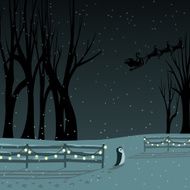 Snowy Christmas Eve