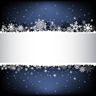 dark blue snow mesh background with textarea