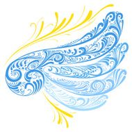 Ornate Wings- Illustration