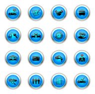 Blue Icons - Car Rental
