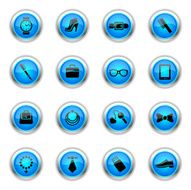 Blue Icons - Accessories N2