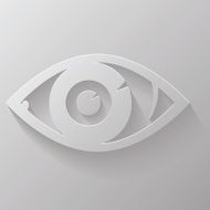 silhouette of eye