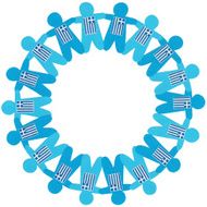 Greek boys circle