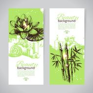 Set of spa banners N4