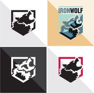 wolf vector icon