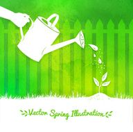 Gardening background