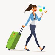Traveling girl N4
