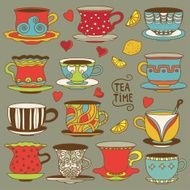 Tea time vintage set N2