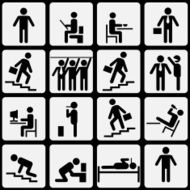 Simbolic life of Office Worker