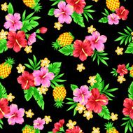 pattern of Hibiscus N47