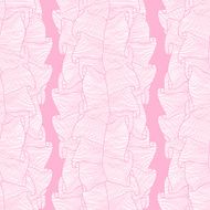 Lace and frills hand drawn seamless pattern N5