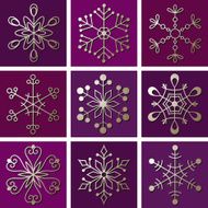 Christmas Snowflakes N4