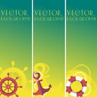 vertical sea banner