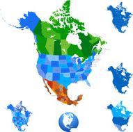 North America Map N16
