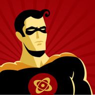 Retro Superhero