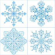 snowflakes set N20