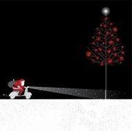 Santa in the night