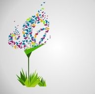 Paper flower N2