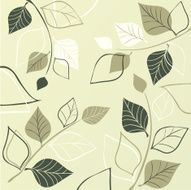 Green design with leafs N2
