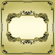 Vintage old frame