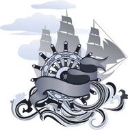 Voyage symbol design element