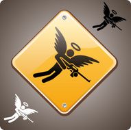 Warning! Armed Angel Ahead!