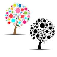 Abstract Tree Sticker Wall Decal