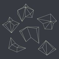 Contours of geometrical figures
