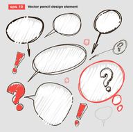 Set of vector drawing abstract arrows and symbols N8