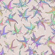 Seamless leaves pattern N12