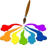 Brush and paints N2