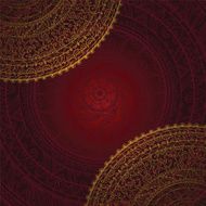 Vintage background with lace ornament N2