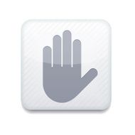 Vector version Hand icon Eps 10 illustration Easy to edit N6