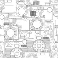 Seamless photography pattern