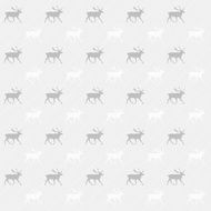 Gray and white reindeer background