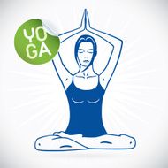 Yoga Model Illustration N16