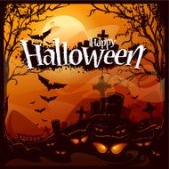 Cartoon Halloween Background N2