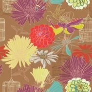 Seamless Floral Pattern N1588