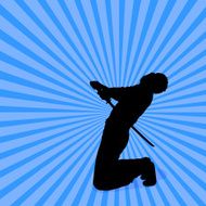 Suicide by Sword Silhouette