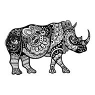 Cheerful rhinoceros N4