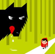 Little Red Riding Hood and the Wolf N5