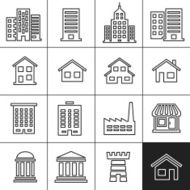 Buildings icons N23