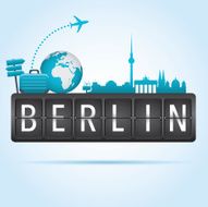 Berlin departure board N4