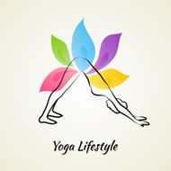 Beautiful Woman Doing Yoga N20