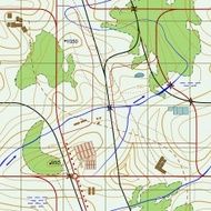 Seamless Abstract topographical map